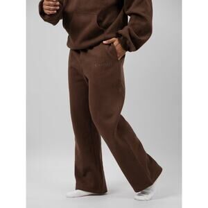 NEW Comfrt Signature Straight Leg Sweatpants Brown Large